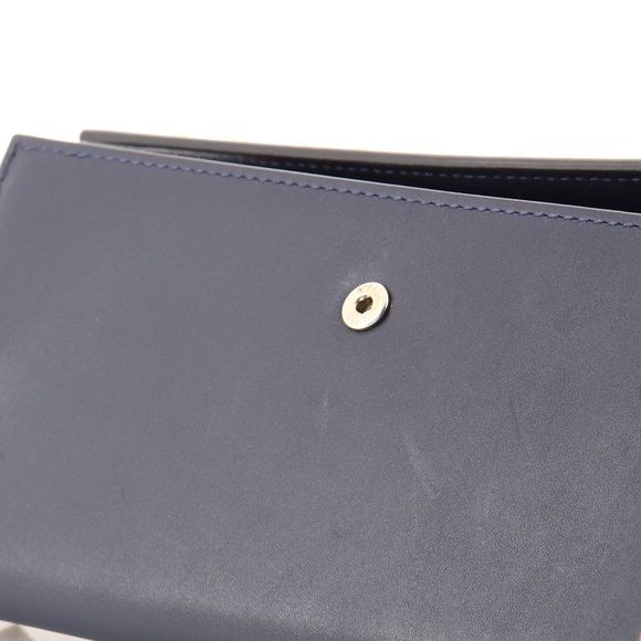 Valentino Garavani Rockstud Wristlet Wallet Leather Blue - Picture 7 of 8